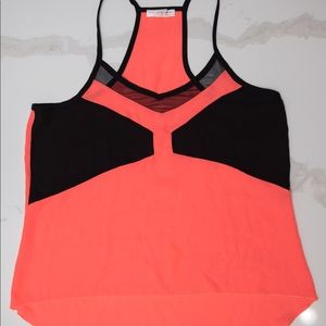 A’GACI Neon Pink Tang Top